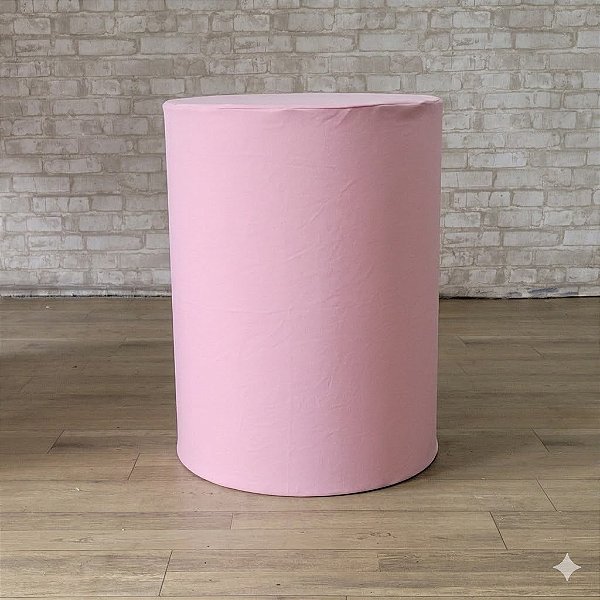 Alugue Cilindro e a Capa M - Rosa Bebê