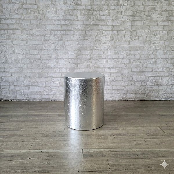 Alugue Cilindro e a Capa P - Prata Metalizado