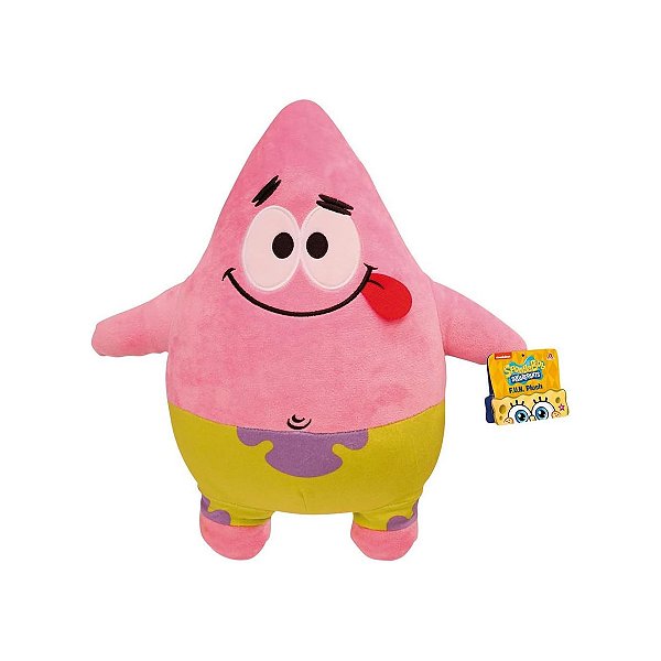 Pelúcia Bob Esponja Patrick Estrela