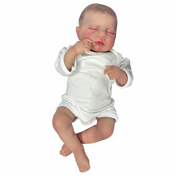 Boneco Bebe Reborn Realista Tecido Henry - 60cm