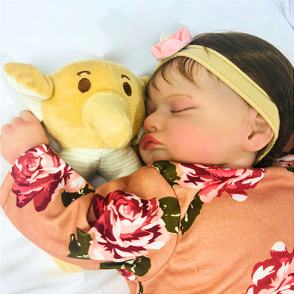 Boneca Bebe Reborn Corpo de tecido Any - 48cm