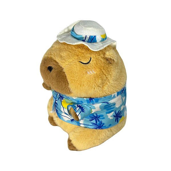 Pelúcia Capivara com Chapéu