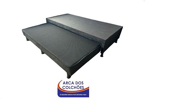 Box com Auxiliar de espuma solteirão 88x188 DF Premium