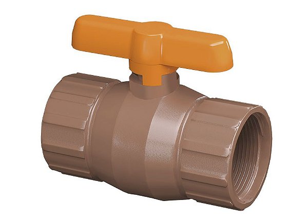 Registro Esfera em PVC Roscável Compacto - 2