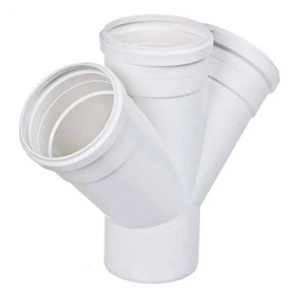 Juncao Esgoto Dupla PVC - 75MM X 75MM