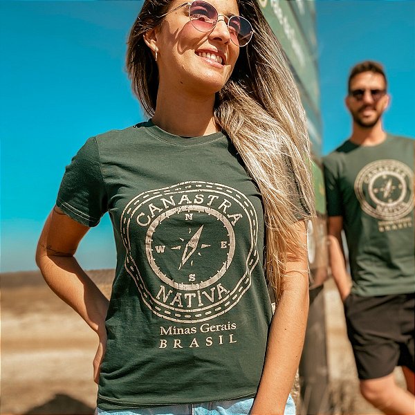 Camiseta Canastra Bússola Feminina