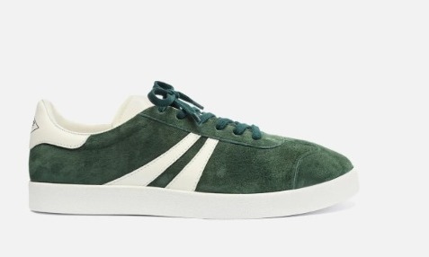 Tênis Suede  Listras Feminino - Verde