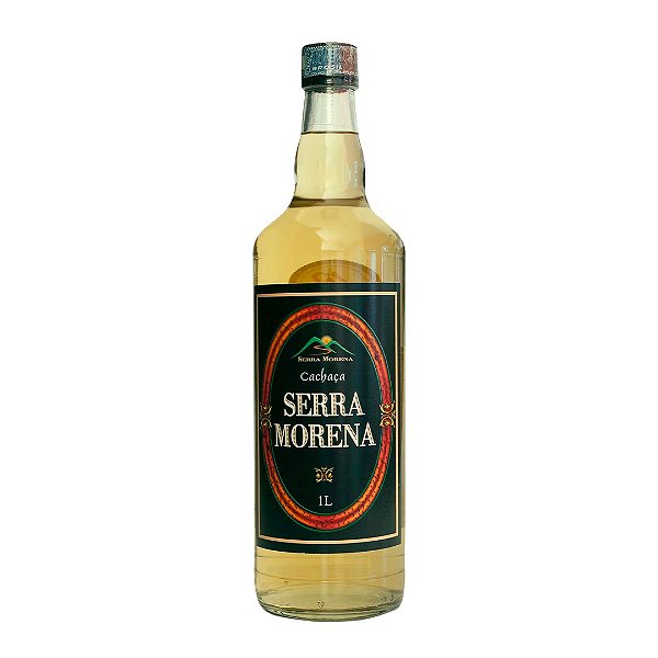 Cachaça Serra Morena Ouro – 1000mL | Envelhecida 4 anos