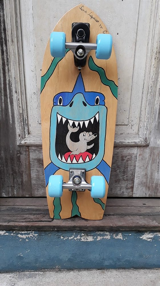 Skate simulador de surf pro model Ana Aguiar