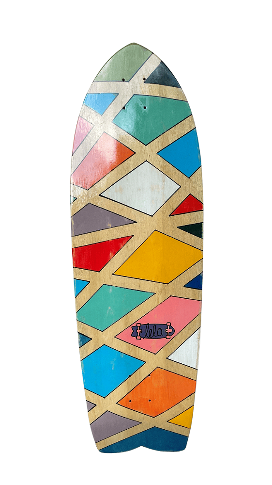 Shape Geometric Vibes – Lelo Skateboards