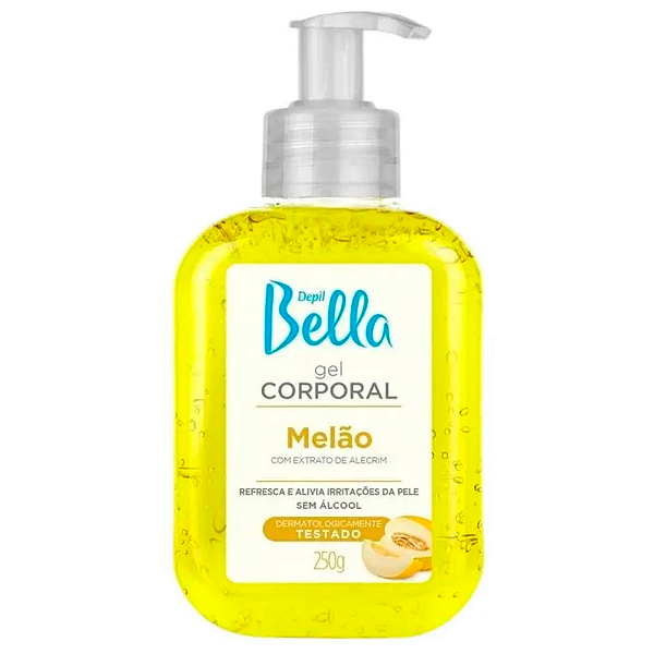 Gel Corporal Pós Depilação Melão Hidrata e Suaviza Pele 250g