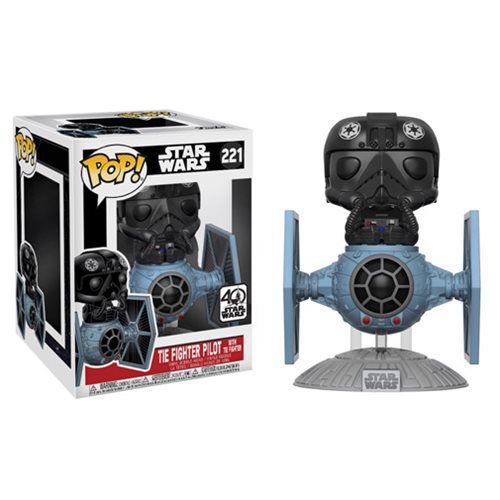 Star Wars Tie Fighter Com Tie Pilot Deluxe Funko Pop! 221