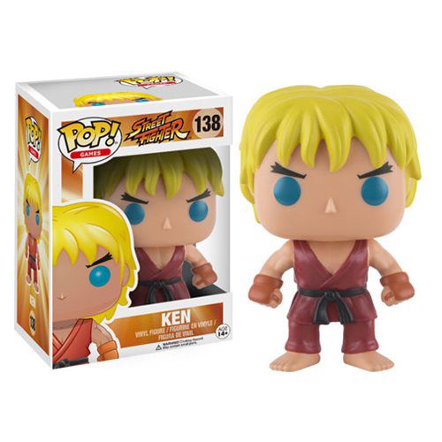 Street Fighter Ken Funko Pop! #138 - Original