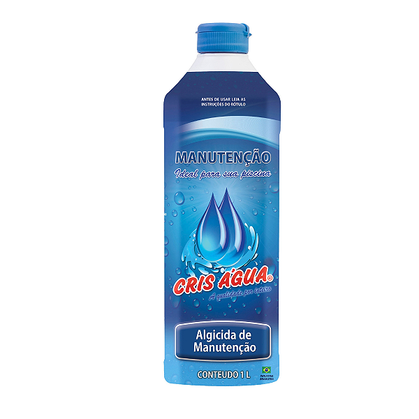 Algicida de Manutenção Previne Algas Cris Água 1 litro