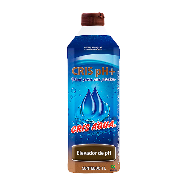 Elevador de pH para Piscina 1 litro Cris Água