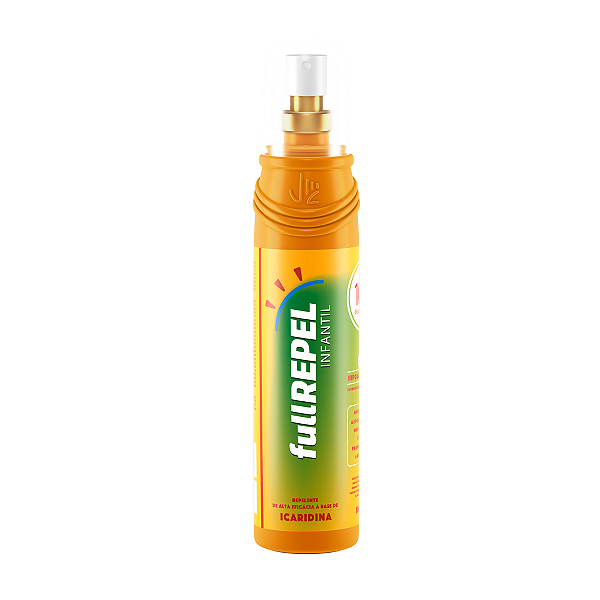 Repelente Kids Fullrepel Spray 100ml Com Icaridina 10 Horas de Proteção