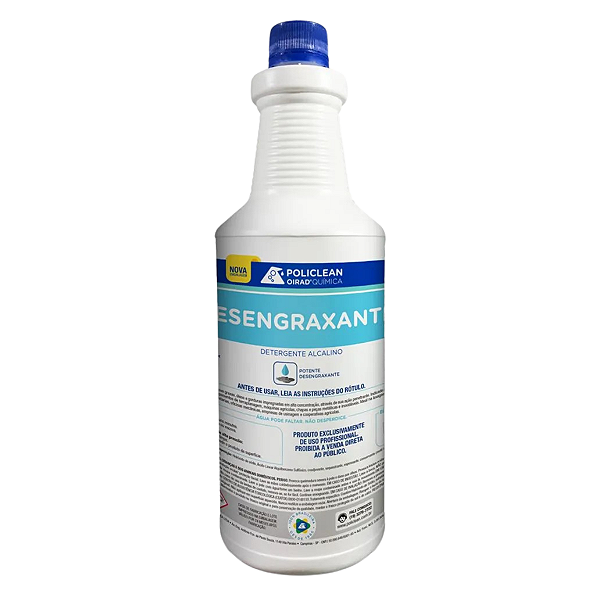 Desengraxante Alcalino Jet - Gorduras Pesadas 1 litro Policlean