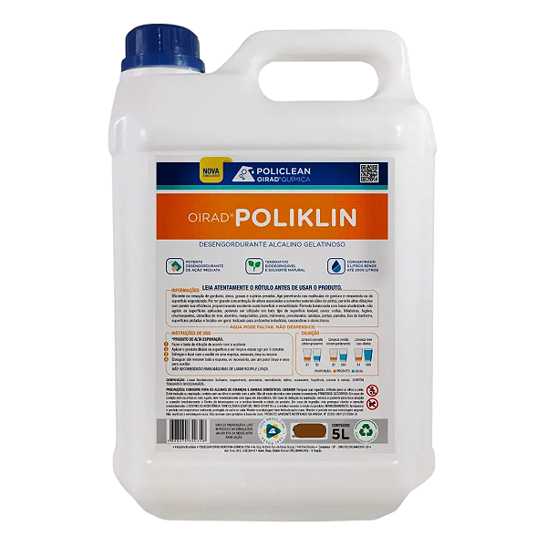 Desengordurante Poliklin Oirad 5 litros