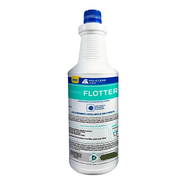 Limpador Flotador Multiuso Ação Imediata na Remoção de Sujidades 1 litro Flotter