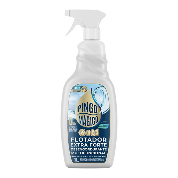Pingo Mágico Gold Flotador Extra Forte Concentrado 1 Litro