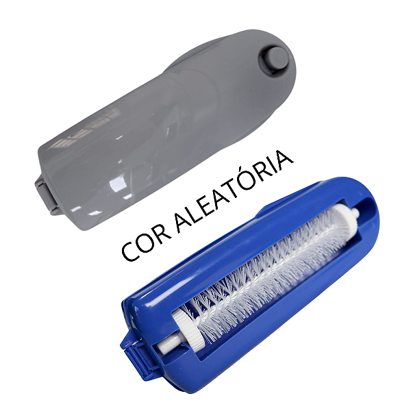Escova Papa Migalhas Rotativa 18 X 6cm Plástico Cleantech