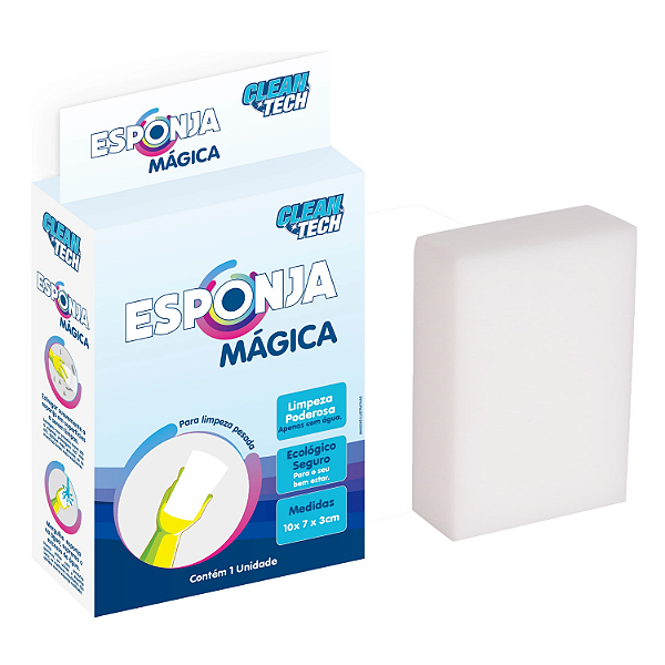 ESPONJA MAGICA G 10*7*3 CM 10 X 7 X 3 CM