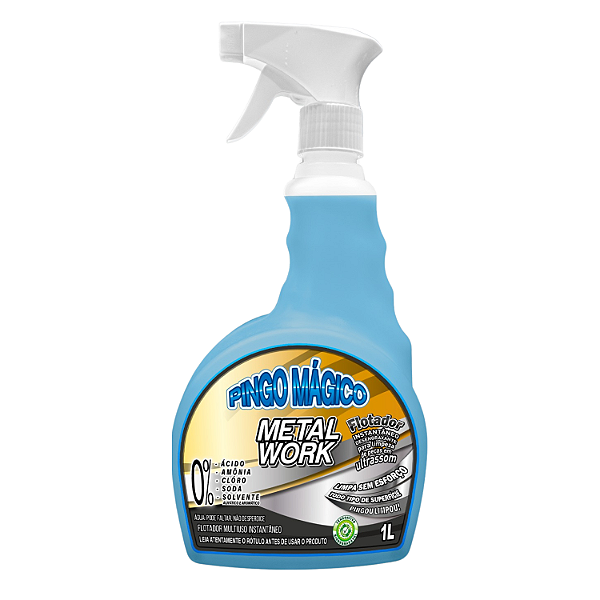 Limpador De Metal Pingo Magico Metal Work 1 Lt Automotivo
