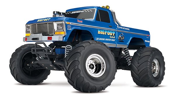 Traxxas Bigfoot Classic 2WD RTR Modelo: 36034-1 Ford- Lacrado