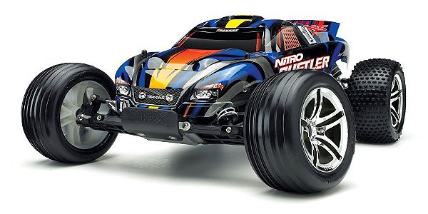 Traxxas RUSTLER NITRO RC Truck modelo: 44096-3  - Lacrado