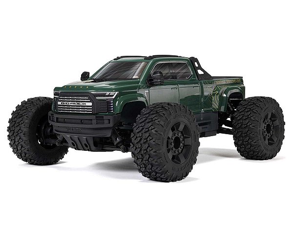 Arrma Big Rock Blx V4 Verde Modelo: ARA4312V4T2 1/10 RTR - Lacrado