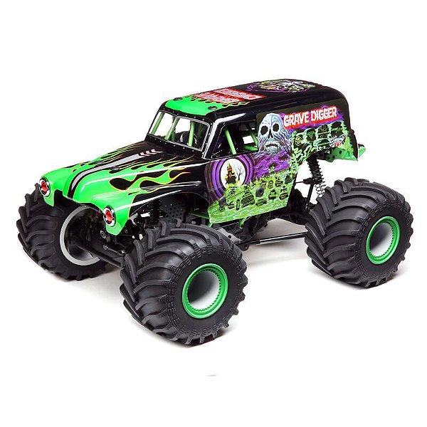 LOSI LMT 4WD Solid Axle RTR Grave Digger Modelo: LOS04021T2- Lacrado