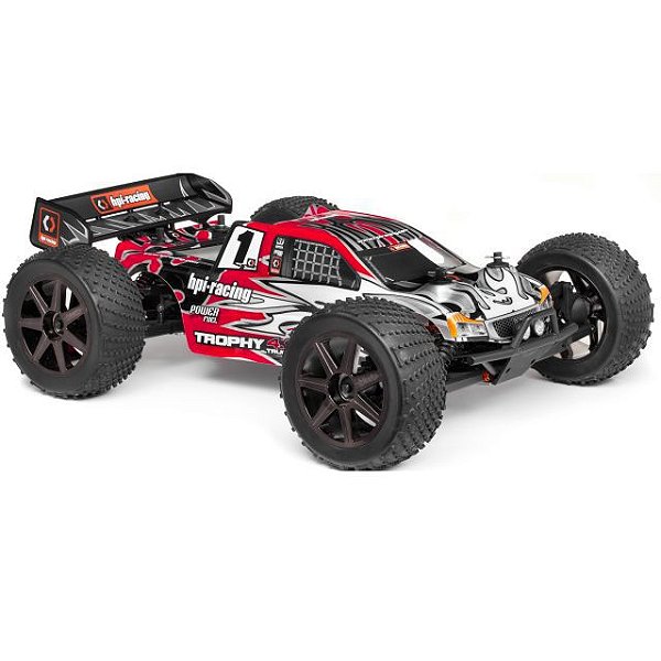 Hpi Trophy 4.6 Truggy 1/8 Nitro 2.4GHz RTR Modelo: HPI107014- Lacrado