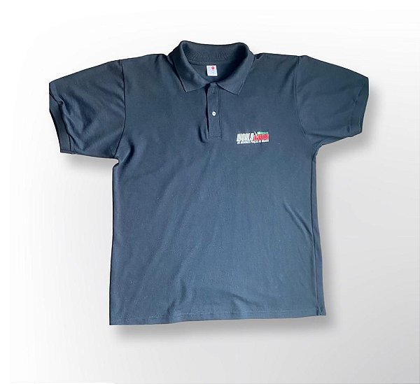 Camiseta Polo Preta Esporte Worldwide Brasil Bordado Frente e Verso -  Worldwide Brasil - A loja de Produtos Nacionais e Importados