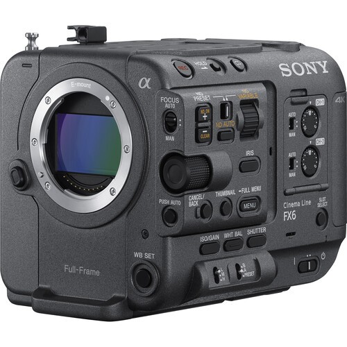 Sony FX6 Câmera de cinema completo (somente corpo) - Lacrado