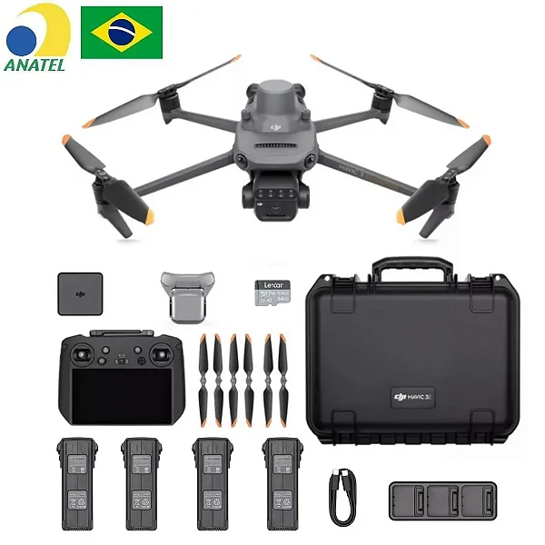 DJI Mavic 3 Multispectral Anatel C. 4 Baterias - Lacrado