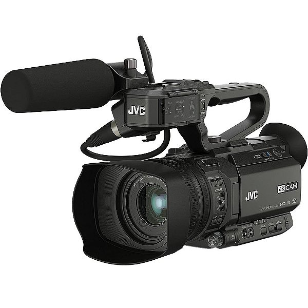Filmadora JVC GYHM180U 4K Ultra HD C/ Microfone - Lacrado