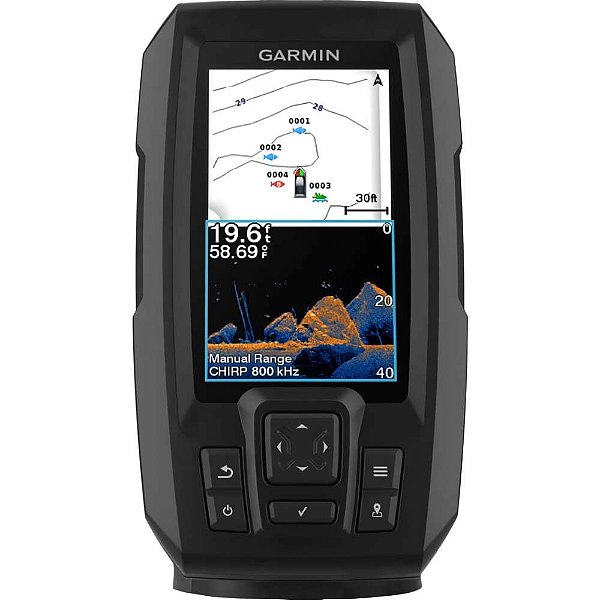 GPS Garmin Striker Vivid 4CV C/ Transductor GT20- Lacrado