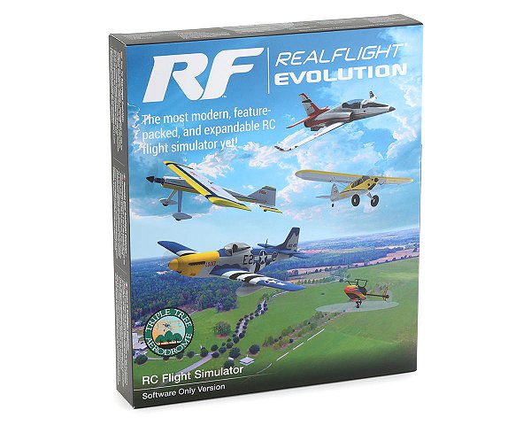 Simulador de vôo RealFlight Evolution RC (somente software)- Lacrado