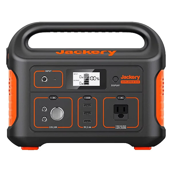Jackery Explorer 500 Estação de Energia Portátil G0500E0500EH- Lacrado