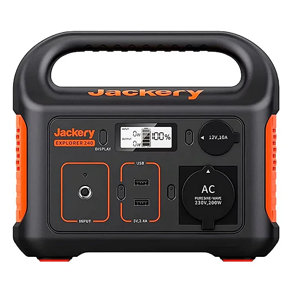 Jackery Explorer 240 Estação de Energia Portátil G0240E0200EH- Lacrado