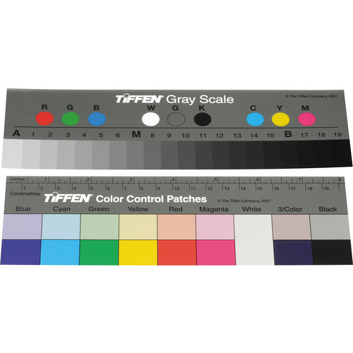 Tiffen Guia de separação D cores Q-13 Escala cinza e colorida- Lacrado