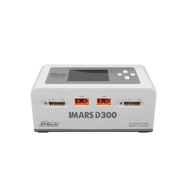 Carregador Gens Ace iMars D300 G-Tech AC/DC - Lacrado