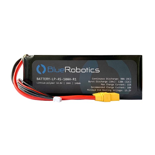 Bateria Lithium-ion 4S 14.8V 18Ah Blue Robotics para BlueROV2- Lacrado