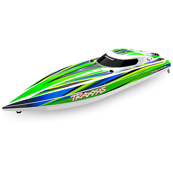 Lancha Traxxas Disruptor VXL 4S brushless 1/10 verde RTR - Lacrado