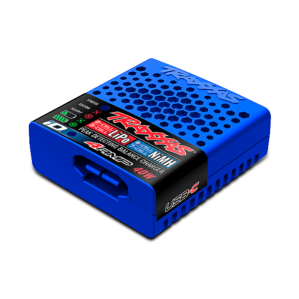 Carregador Traxxas EZ-Peak 40W USB-C iD System Tra2985 - Lacrado