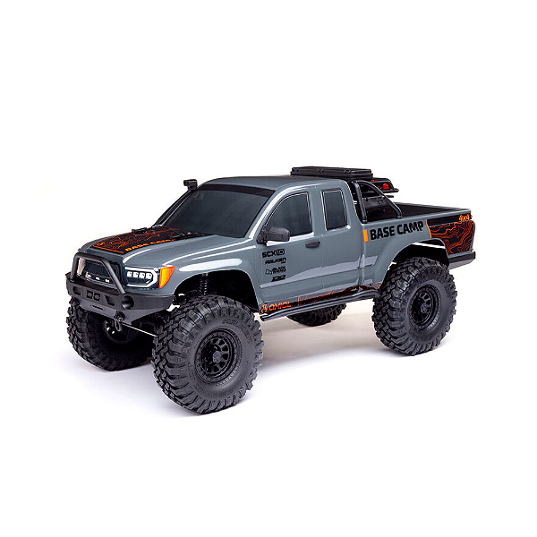 Axial Scx10 iii Base Camp Rtr 4wd Trail Truck Cinza - Lacrado
