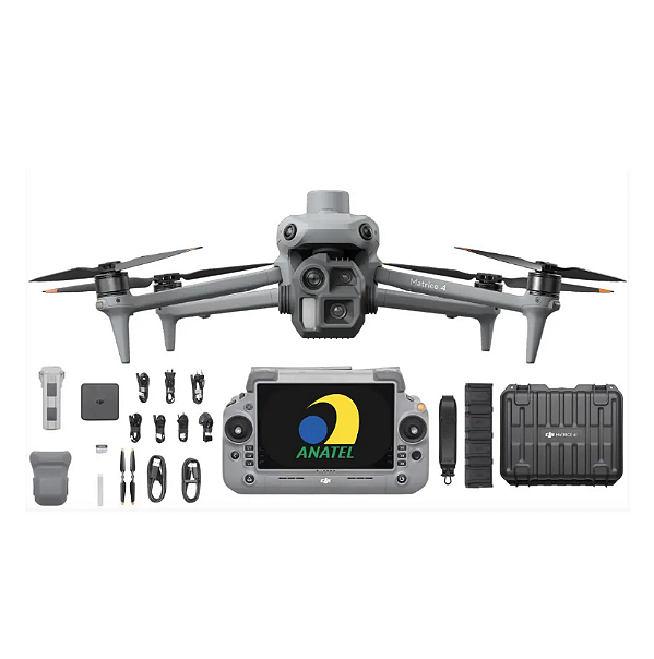 Drone DJI Matrice 4E Br Anatel com Licença Terra 1 ano - Lacrado