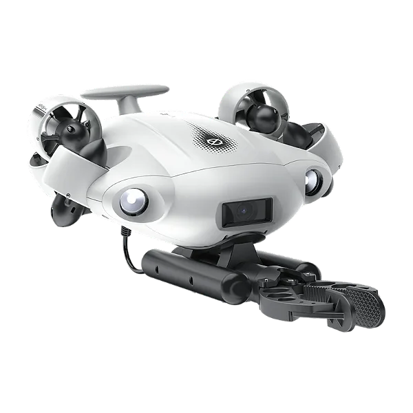 Drone Subaquático QYSEA V-EVO com Braço Robótico 100M - Lacrado