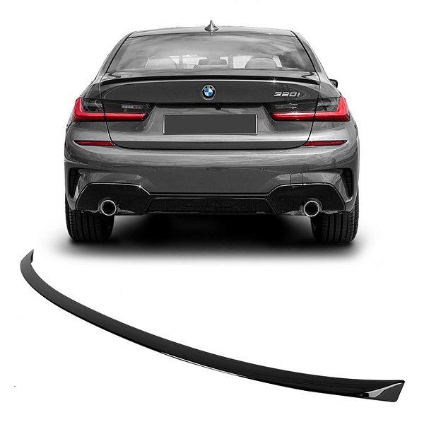 Aerofólio BMW G20 Serie 3 Slim 2020-2023 Black Piano