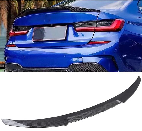 Aerofólio BMW G20 Serie 3 M3 Style 2020-2023 Black Piano